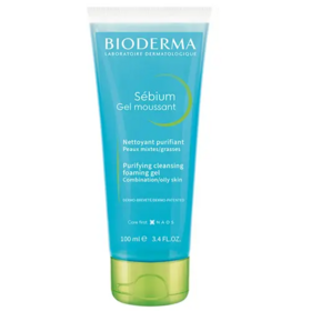 Bioderma Sébium Gel Nettoyant Moussant Peaux Grasses 100 ml
