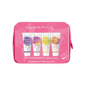 Les Secrets de Loly Trousse Cheveux Frisés - Format voyage 4 soins
