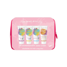 Les Secrets de Loly Trousse Cheveux Ondulés - Format voyage 4 soins