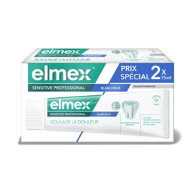 Elmex Sensitive Professional Dentifrice Blancheur 2 x 75 ml