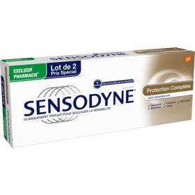 SENSODYNE - Dentifrice Soin Complet - Lot de 2 x 75 ml