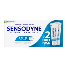 Sensodyne Expert Protect Répare et Protège Menthe Fraîche – Dentifrice lot 2 × 75 ml