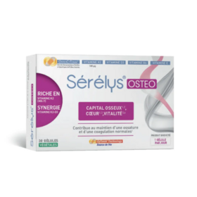 Serelys Ostéo Capital osseux coeur et vitalité 30 gélules végétales
