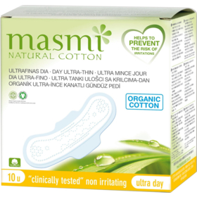 Serviette Hygiénique Ultra-Mince Coton Bio Jour - 16 serviettes