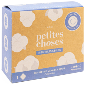 Serviette Lavable Jour - Coton Bio
