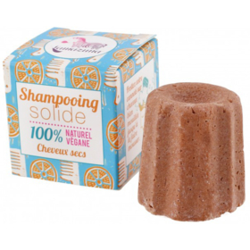 Shampooing Solide Bio Cheveux Secs à l'Orange - 55 g