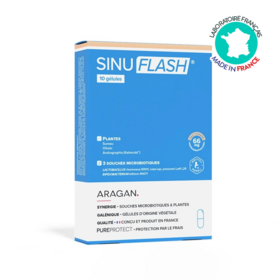 Sinuflash Aragan 10 gélules – Rhume, immunité et confort respiratoire