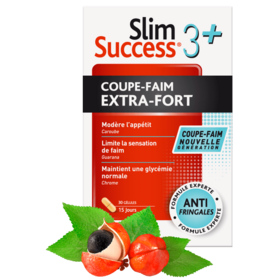 SLIM SUCCESS 3+ - Coupe-faim Extra Fort - 30 gélules