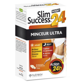 SLIM SUCCESS BOOST 24 - Minceur Ultra - 30 Gélules Jour + 60 Comprimés Nuit