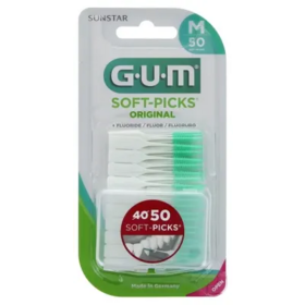 Gum Bâtonnet Interdentaire Soft Picks Original Medium 50 bâtonnets