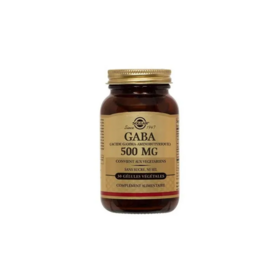 Solgar Gaba 500 mg 50 gélules végétales — bien-être émotionnel système nerveux