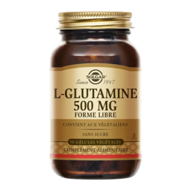Solgar L-Glutamine 500 mg 50 gélules végétales