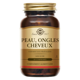 Solgar Peau, Ongles, Cheveux Beauté 60 comprimés – Complément alimentaire beauté