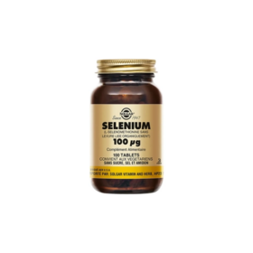 Solgar Selenium 100 µg 100 comprimés – antioxydant, thyroïde et défenses immunitaires