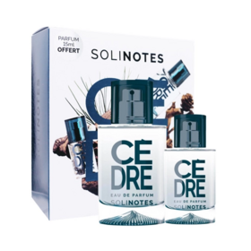 Solinotes Coffret Duo Incontournable Cèdre — Eau de Parfum 50 ml + Mini 15 ml