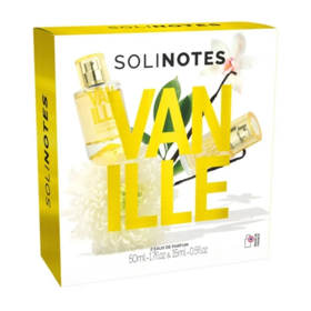 Solinotes Coffret Vanille Eau de Parfum Végan 50 ml + 15 ml offert