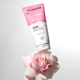 Solinotes Lait corps fondant Fleur de Cerisier Purifiant Végan 200 ml