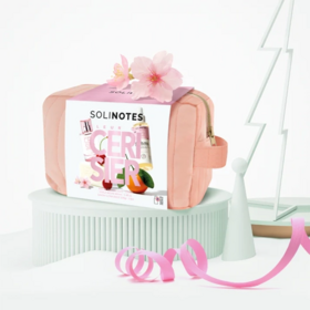 Solinotes Trousse Fleur de Cerisier Eau de Parfum 50ml Huile Sèche et Savon solide