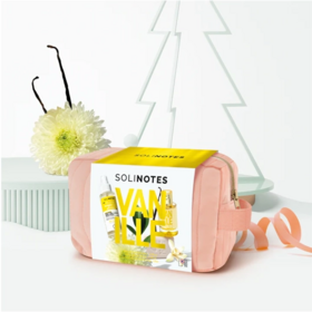 Solinotes Trousse Vanille Eau de Parfum 50ml Huile Sèche et Savon solide