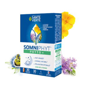 Santé Verte Somniphyt Phyto+ Nuit Calme 30 comprimés sommeil réparateur & détente