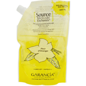Garancia SOURCE MICELLAIRE ENCHANTEE - Fleur d'Oranger - Eco-Recharge - 400 ml