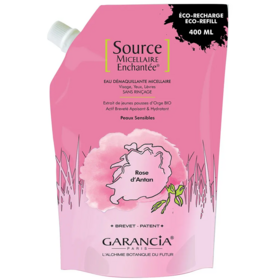 Garancia Sourc Micellaire Enchantée  Rose Eau Eco-Recharge 400 ml