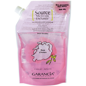 Garancia SOURCE MICELLAIRE ENCHANTEE - Rose - Eau Eco-Recharge - 400 ml
