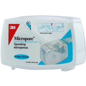 Sparadrap Microporeux 25 mm x 9,14 m