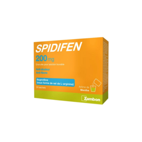 Spedifen 200 mg 20 comprimés – Médicament contre douleurs et fièvre