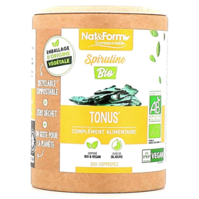 Spiruline Bio - 200 Comprimés