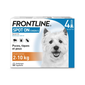 Frontline Spot On spot on Petit chien 2 - 10 kg 4 pipettes