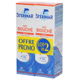 Sterimar Nez bouché 2 x 100ml