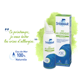Sterimar Spray nez allergique Eau de mer et manganèse 50 ml