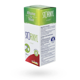 Boiron Storinyl Sirop 200 ml – Rhume, toux sèche et toux grasse