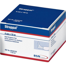 STRAPPAL - Bande Adhésive Rigide 2,5 cm x 10 m