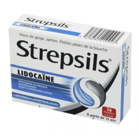 Strepsils Lidocaïne 36 Pastilles