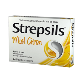 Strepsils Miel Citron 24 pastilles
