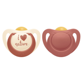 Sucettes For Nature 0-6 Mois Terracotta - Lot de 2