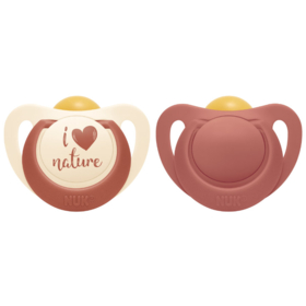 Sucettes For Nature 18-36 Mois Terracotta - Lot de 2