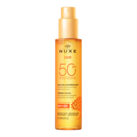 Nuxe Sun Huile Solaire Bronzante Haute Protection SPF50 150 ml