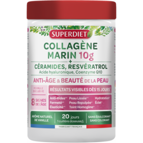 Superdiet Collagène Marin Anti-âge beauté de la peau 210 g