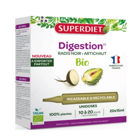 Superdiet Digestion BIO 20x15ml unidose Vegan