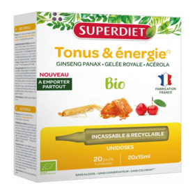 Ginseng Gelée Royale Acérola Bio 20 unidoses