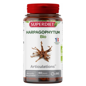 SuperDiet Harpagophytum Articulations BIO 80 comprimés