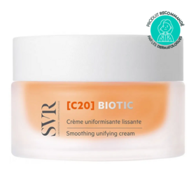 SVR C20 Biotic crème uniformisante lissante 50 ml – Eclat, anti-rides et correction du teint