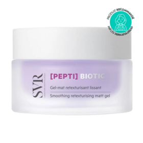 SVR Pepti Biotic gel mat retexturisant lissant 50 ml – Peaux à imperfections, pores dilatés et excès de sébum