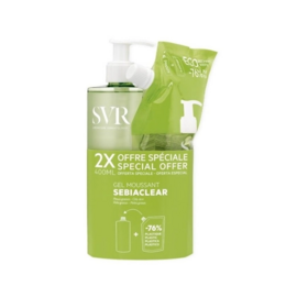 SVR Sebiaclear Gel moussant 400 ml + recharge 400 ml
