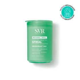 SVR Spirial Roll-on Végétal recharge 50 ml – déodorant 24h sans sels d'aluminium