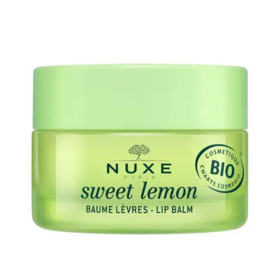 Nuxe Baume Lèvres Bio au parfum Citron Meringue 15 g