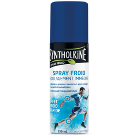 SyntholKiné Spray Froid 150 ml – Soulagement musculaire et articulaire immédiat par cryothérapie